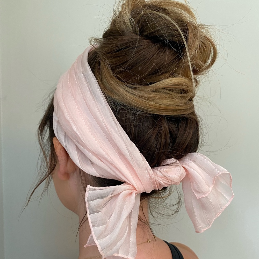 Shear Pink Scarf